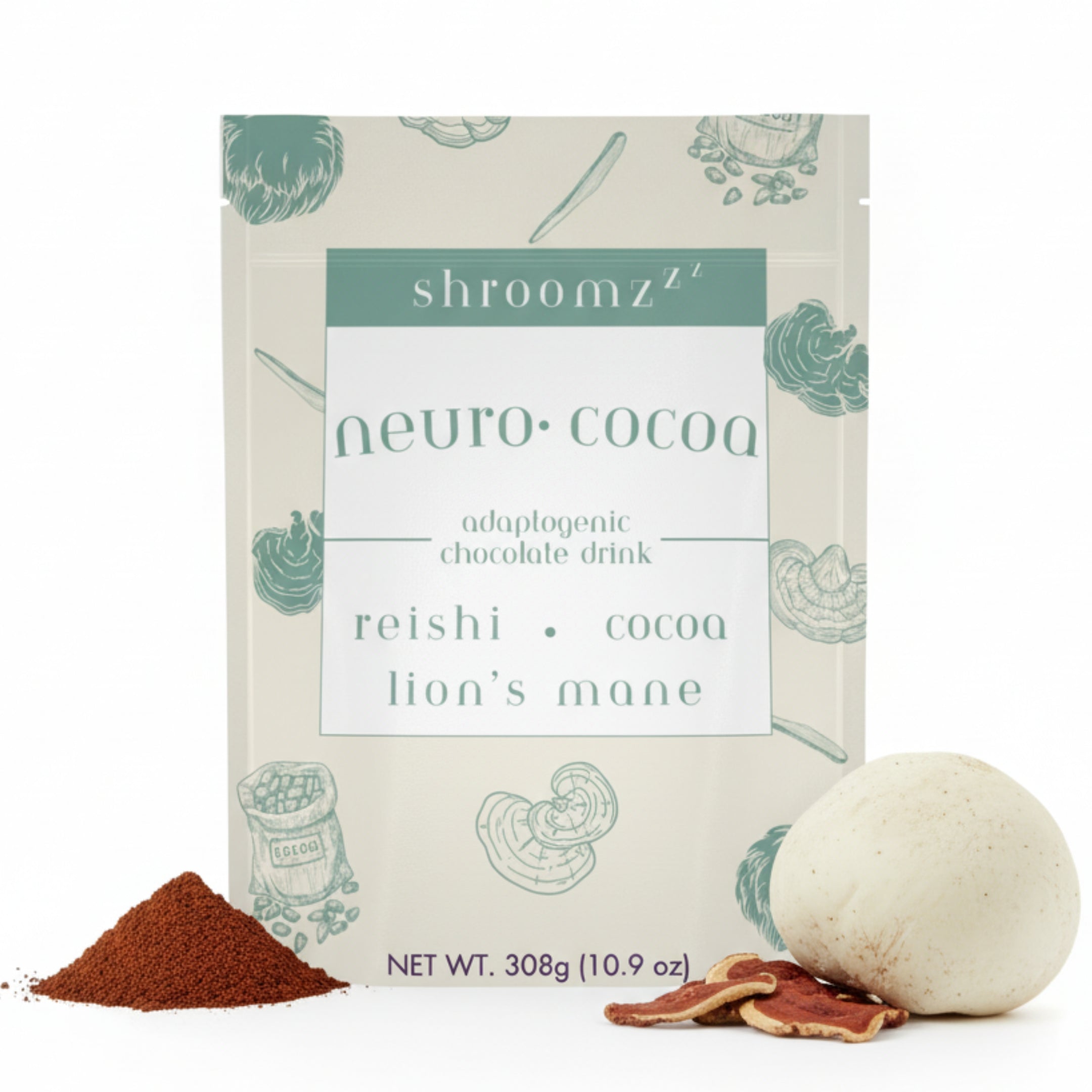 Neuro-Cocoa - Adaptogenic Hot/Cold Chocolate Drink – Shroomzzz