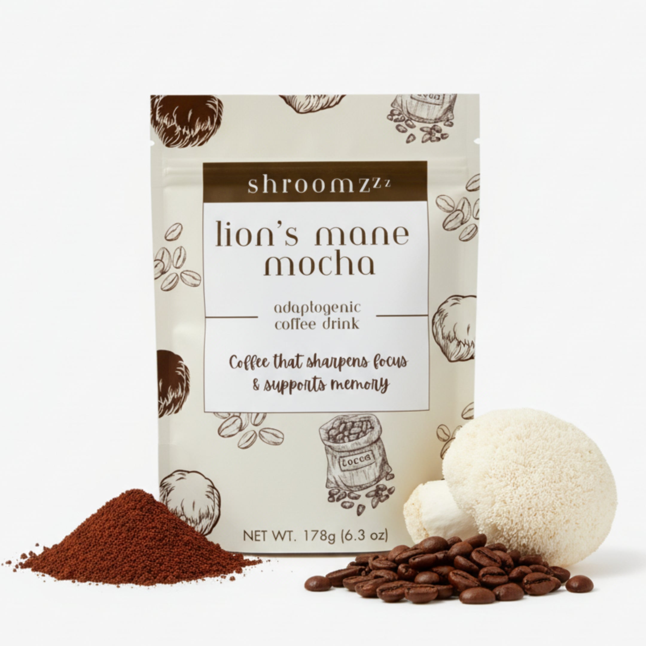 Neuro-Cocoa - Adaptogenic Hot/Cold Chocolate Drink – Shroomzzz